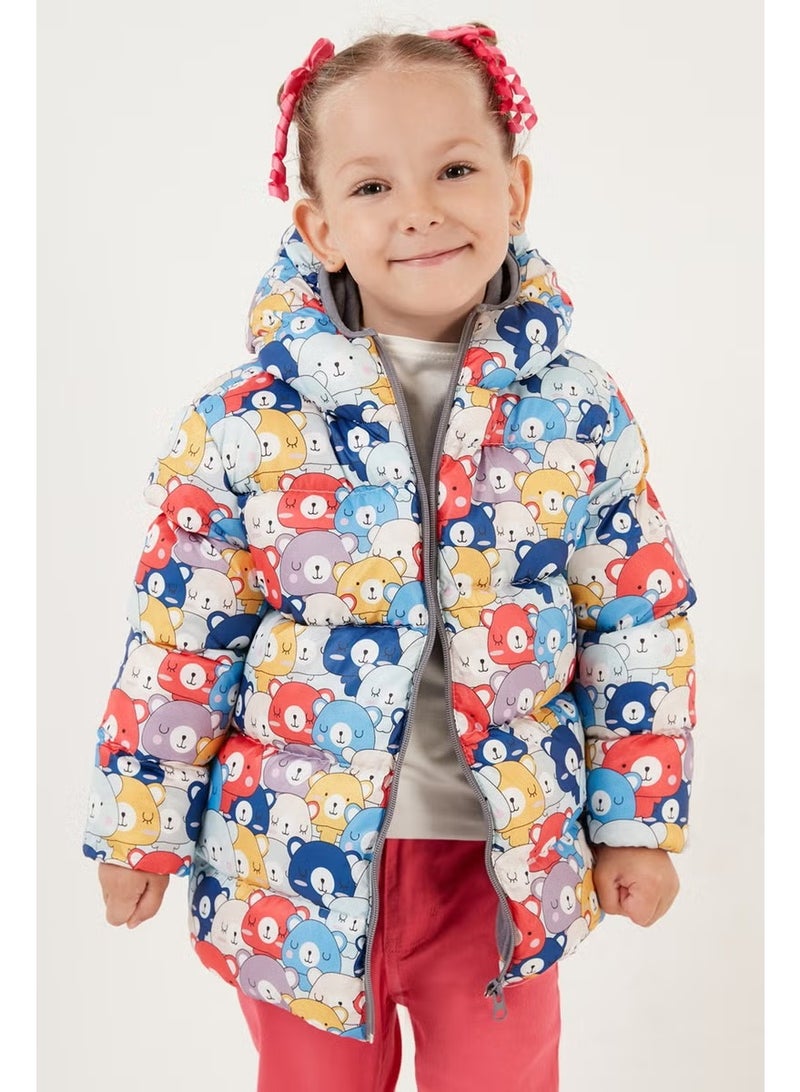 Lela Extra Padded Soft Fleece Hooded Puffer Coat Unisex Children'S COAT 5763008 - Image 2